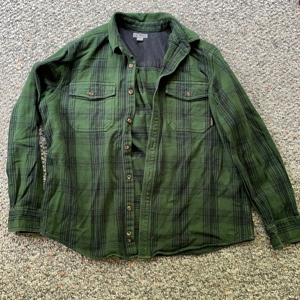 Guide Series men’s vintage plaid flannel